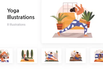 Yoga Illustration Pack