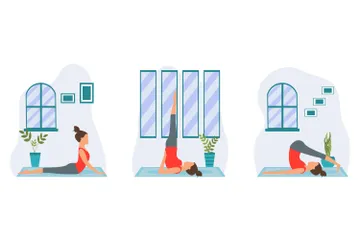 Yoga Illustration Pack