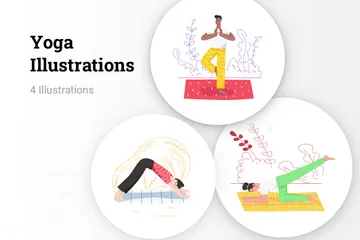 Yoga Illustration Pack