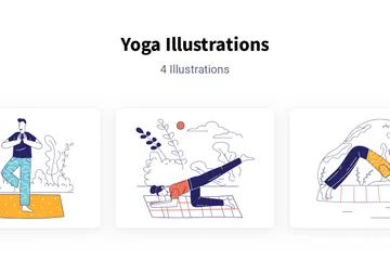 Yoga Illustration Pack