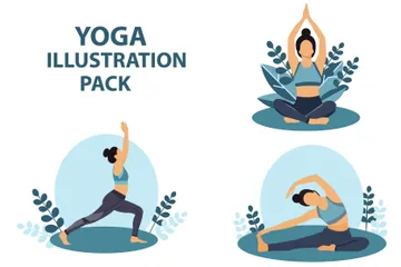 Yoga Illustration Pack