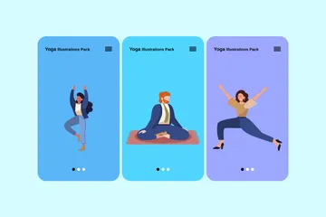 Yoga Illustration Pack