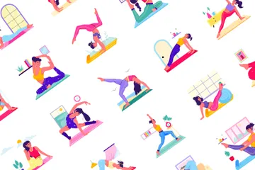 Yoga Illustration Pack