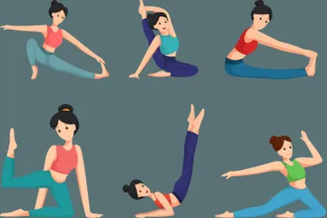 Yoga Illustration Pack