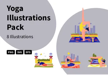 Yoga Illustration Pack