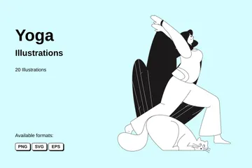 Yoga Illustration Pack