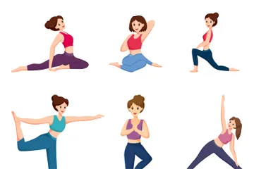 Yoga Illustration Pack