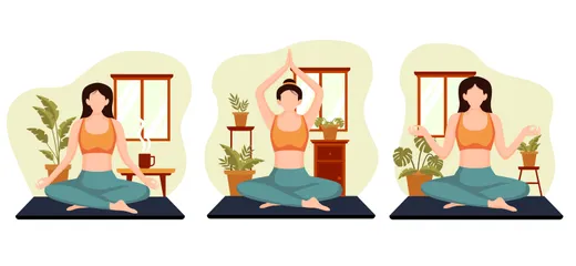 Yoga Illustration Pack