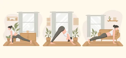 Yoga Illustration Pack