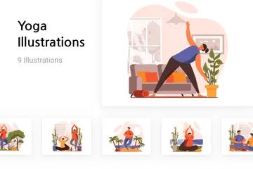 Yoga Illustration Pack