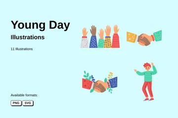 Young Day Illustration Pack