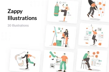 Zappy Illustration Pack