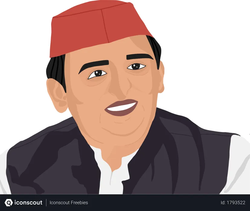 Best Free Akhilesh Yadav Illustration download in PNG & Vector format Best Free Akhilesh Yadav Illustration download in PNG & Vector format