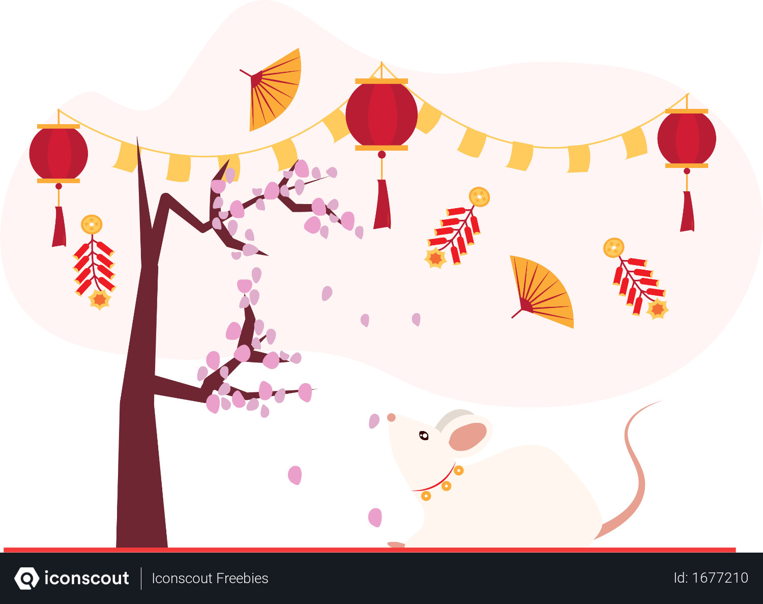 Year of the horse: chinese new year customs in pictures Free Chinese festival Illustration download in PNG & Vector format