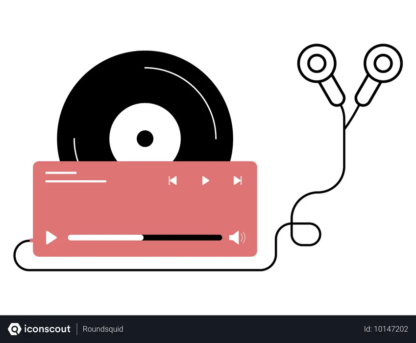 Free テープレコーダー  イラスト