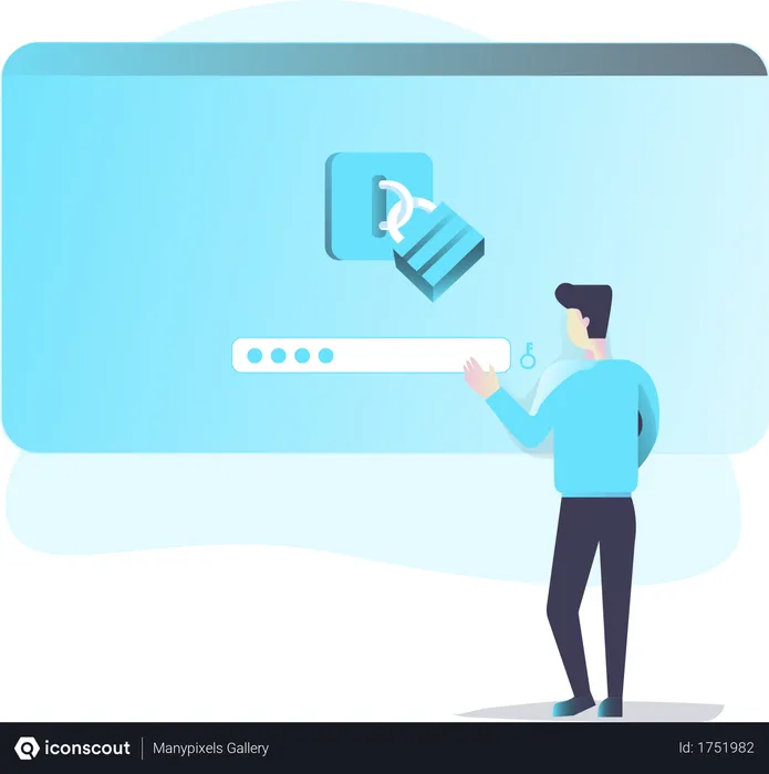 Free Authentication  Illustration