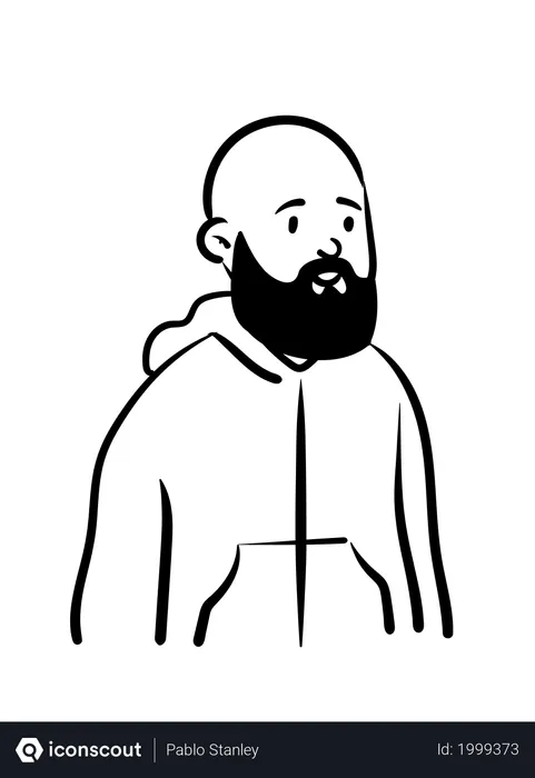 Free Bald man  Illustration
