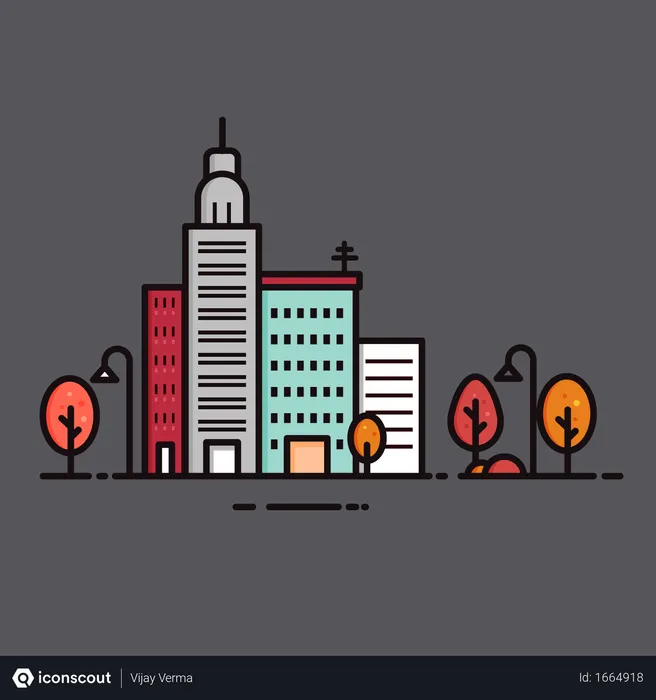 Free Building  Illustration