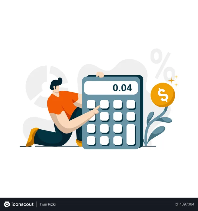 Free Business accounting  Illustration