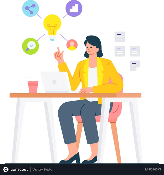 Free Business idea  Illustration