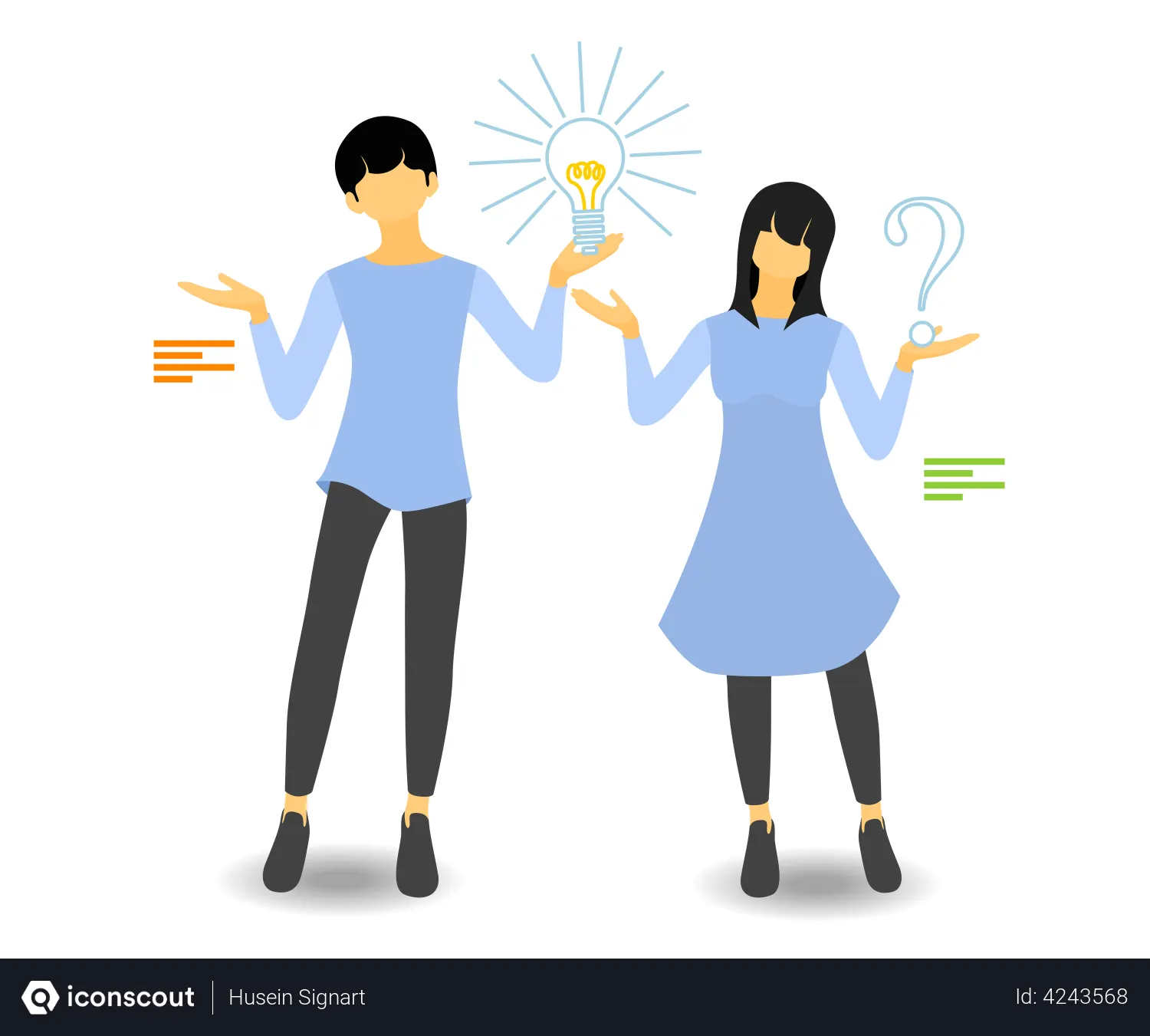 Free Business Solution Illustration - Free Download People ...