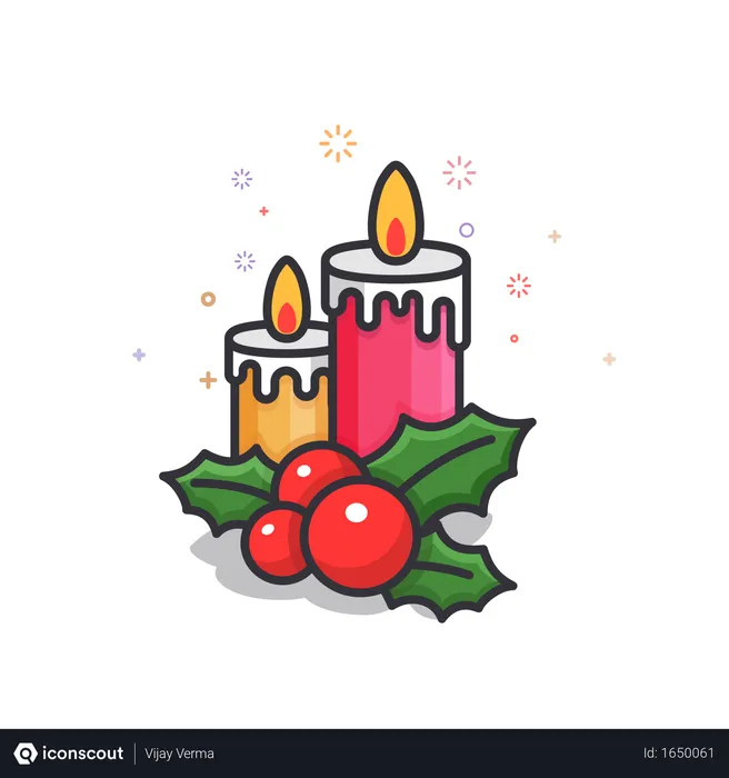 Free Candle  Illustration