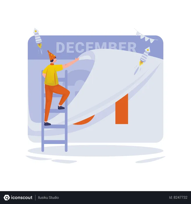 Best Free Change calendar date Illustration download in PNG & Vector format