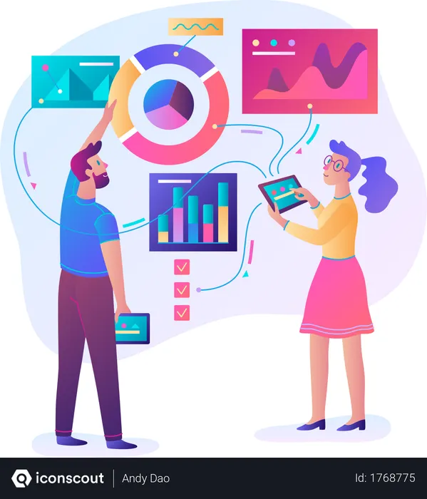 Free Data  Illustration