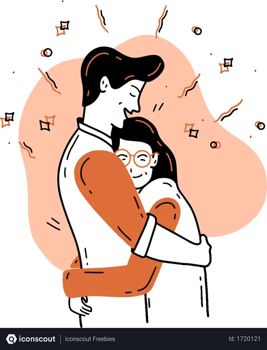 Free Hug Day  Illustration