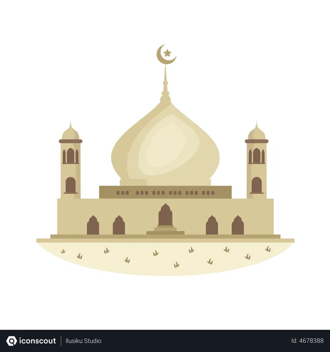 Free Islamische Moschee  Illustration