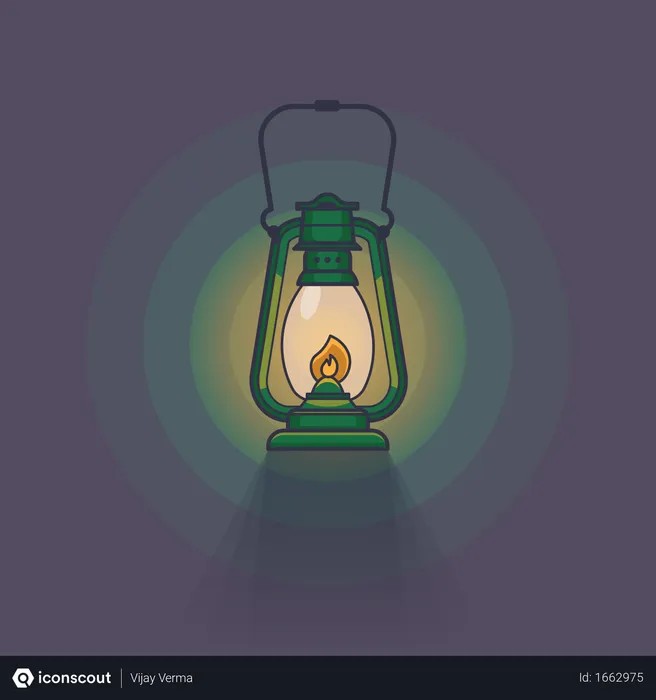 Free Lantern  Illustration