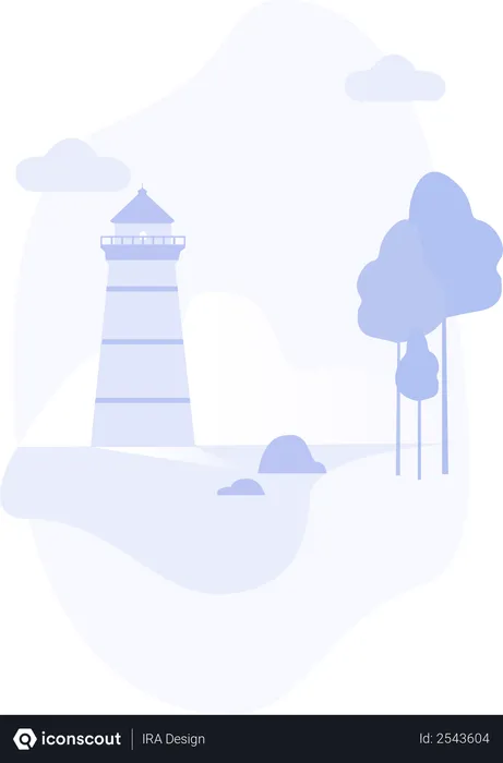 Free Leuchtturm  Illustration