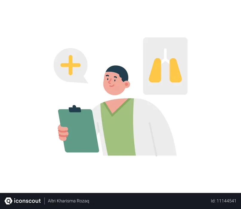 Free Male Doctor  Illustration