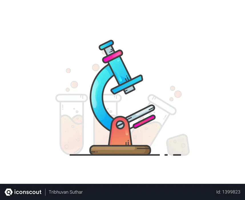 Free Microscope  Illustration