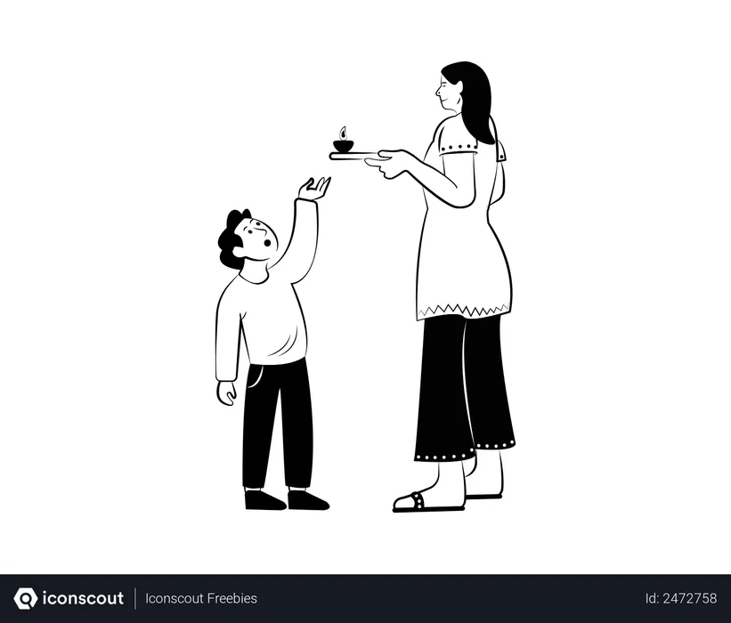 Free Mulher fazendo adoração a Deus  Ilustração