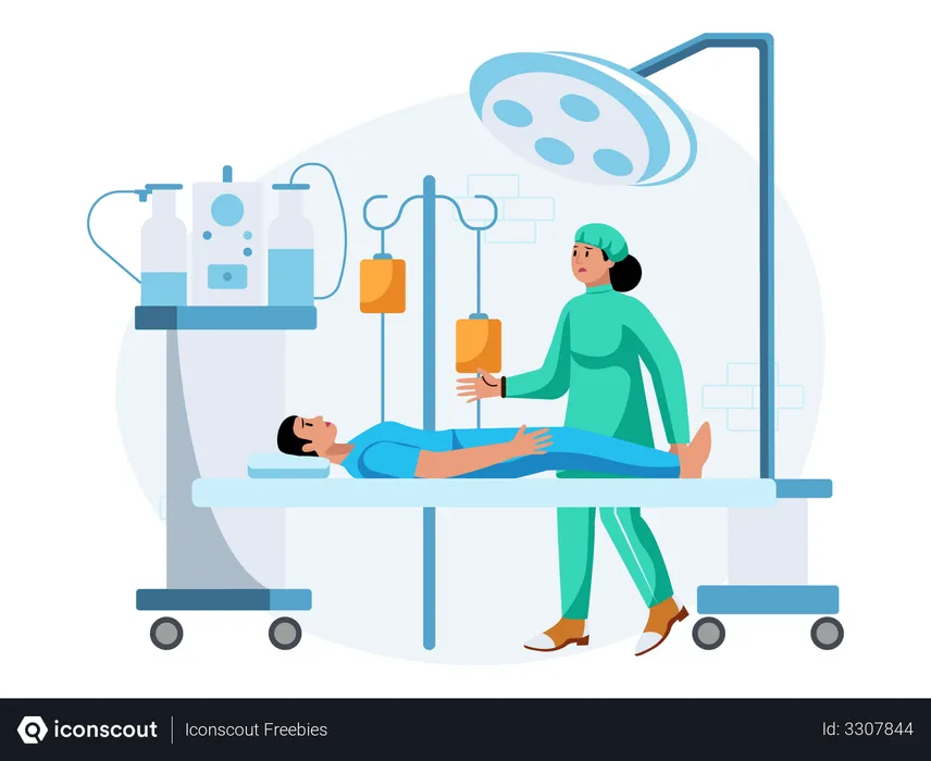 Free Operation theatre  Illustration