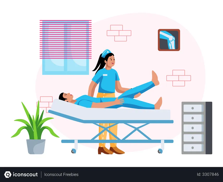 Free Physiotherapy  Illustration