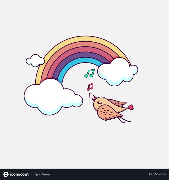 Free Rainbow  Illustration