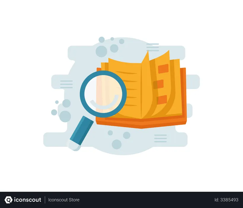 Free Searching data  Illustration