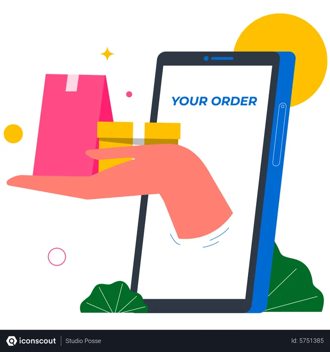 Free Track your order  Illustration