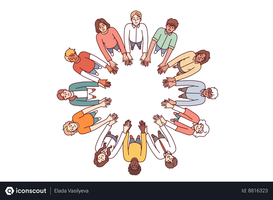 Free Unity is power  Illustration