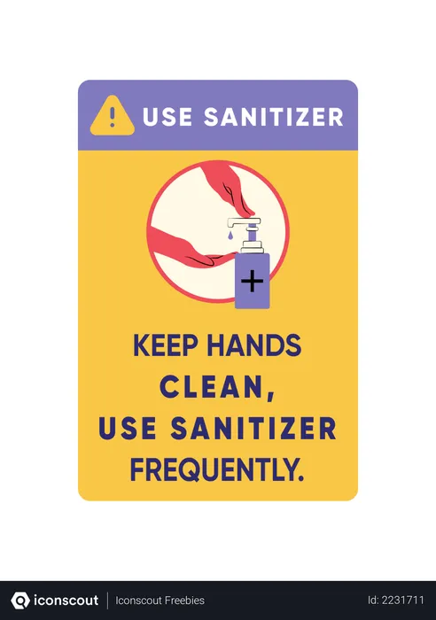 Free Use sanitizer  Illustration