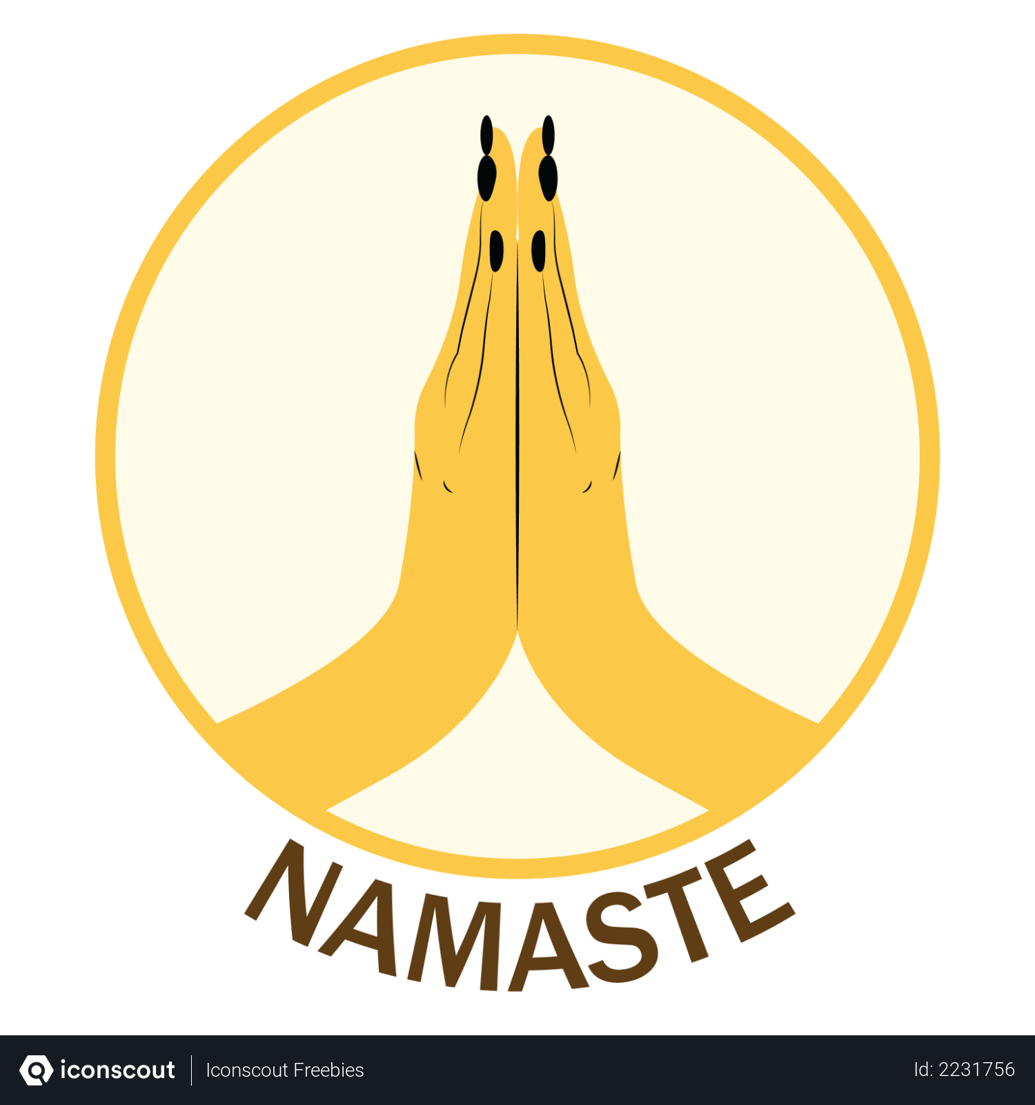 free namaste illustration download in png vector format free namaste illustration download in