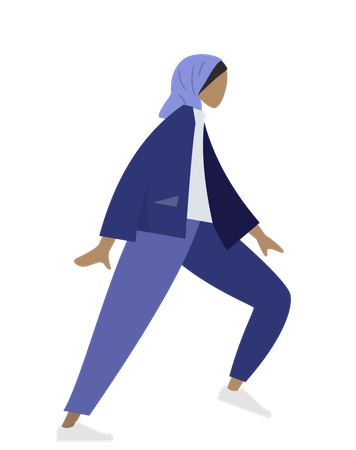 Arab woman Illustration
