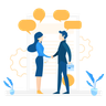 illustration for business agreement