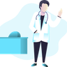 illustration for doctor