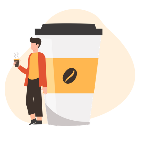 Free コーヒーブレイク  イラスト