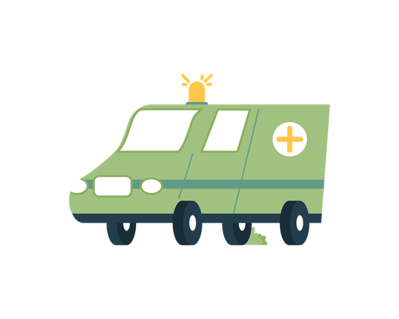 Free Ambulance  Illustration