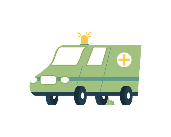 Free Ambulance  Illustration