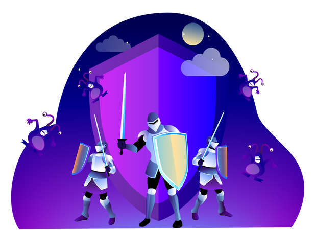 Free Antivirus de site Web  Illustration